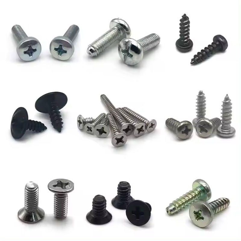 Screw Fasteners China Factory Wholesale Customized Thread Forming Screw for Plastic Metal Wood