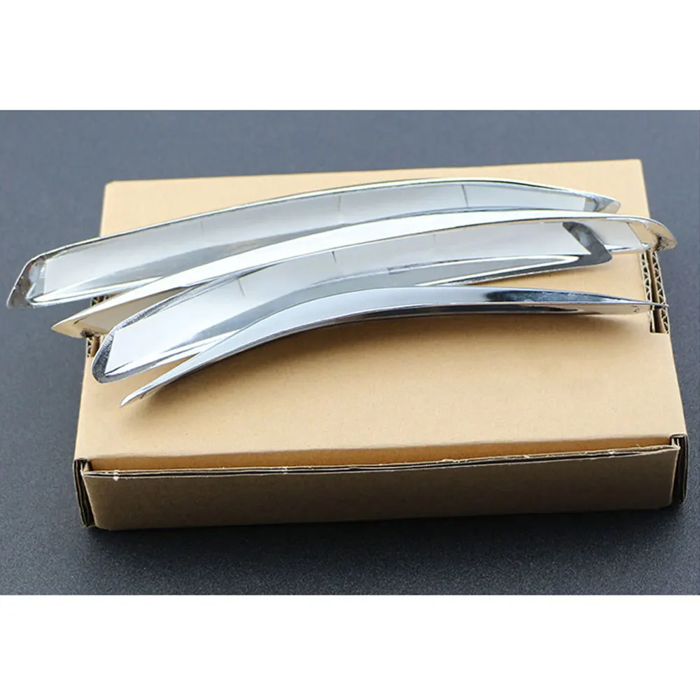 Front Fog Light Trim Decorative Frame and Sticker Cover Accessories