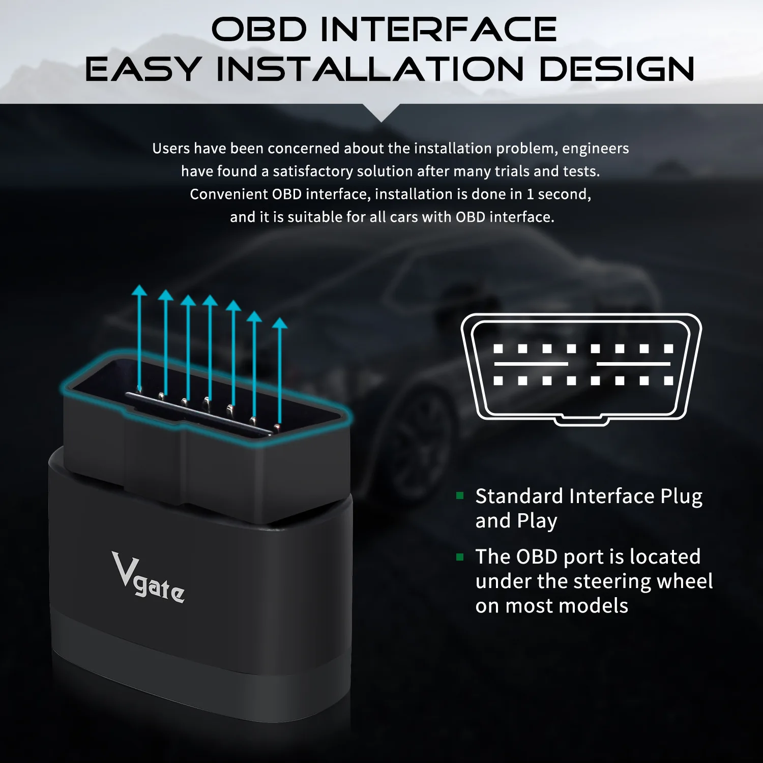 Vgate iCar Pro 2S Bluetooth 5.3 OBD2 Scanner Auto SCAN ELM327 Diagnostic Tool OBDII Diagnose for iOS/Android/Windows obd2 scanner