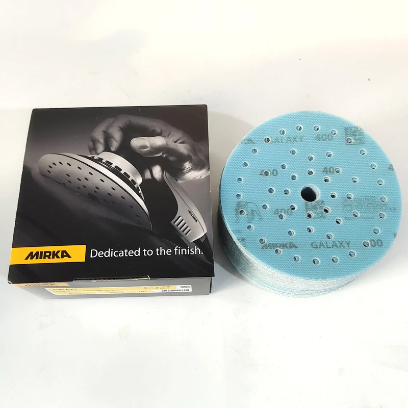 Mirka Galaxy Sandpaper 6 "150mm Car Beauty Dry Scrub Paper Flocked Woodworking Furniture Hardware Polishing Abrasive 80-2000 sandpaper set,polish sand paper,sandpaper tools