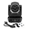 100W 6 Bee Eyes Moving Head 4in1 LED Mini Laser Beam Spot Light Stage Lighting DMX512 Remote Control For DJ Disco KTV Wash Light 4