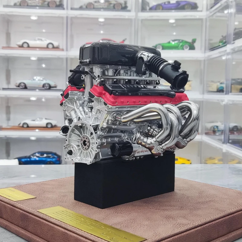 LimitedEdition16SimulationAlloyMetalEngineModelStaticEngine