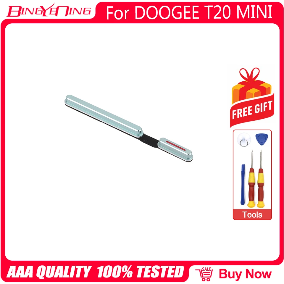 New Original For DOOGEE T20 MINI Power Volume Button For DOOGEE T20 MINI Side Button Repair Accessories Parts
