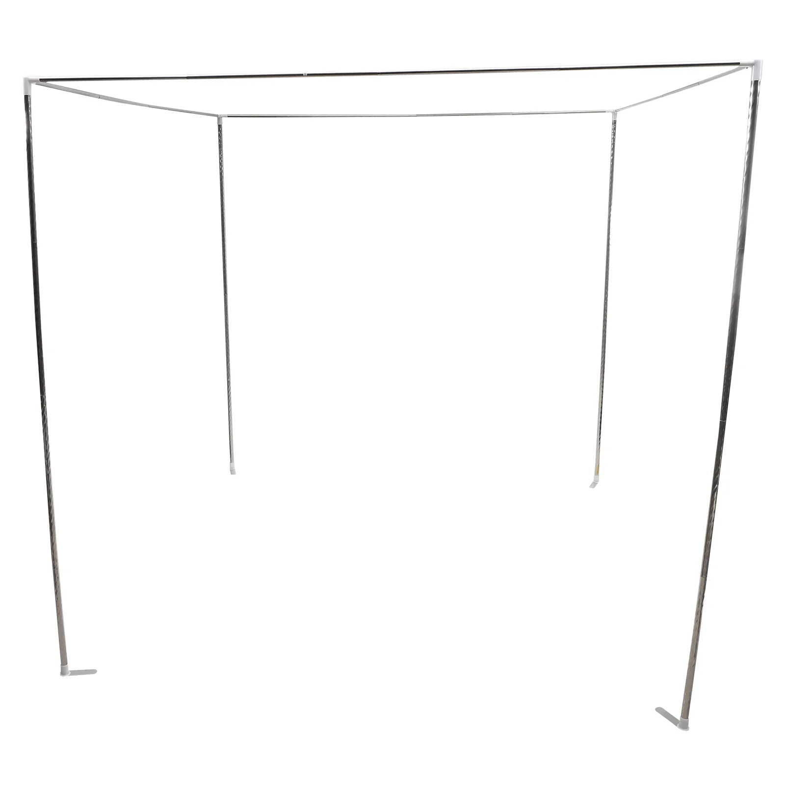 

Mosquito Net Bracket Canopy Support Frame Poles Post Bed Curtains Metal Bedframe