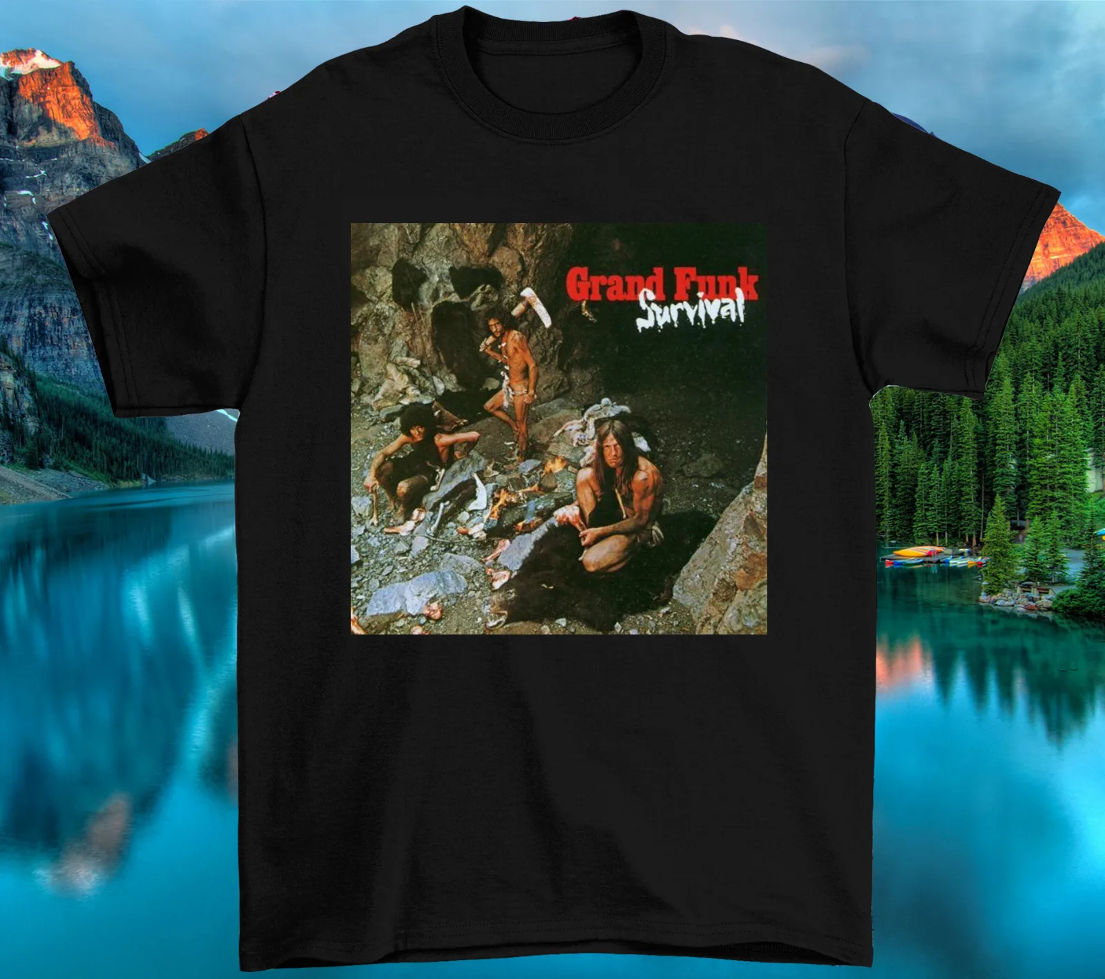 Perché Grand Funk Railroad Non È Nella Maglietta Rock & Roll Black U1832