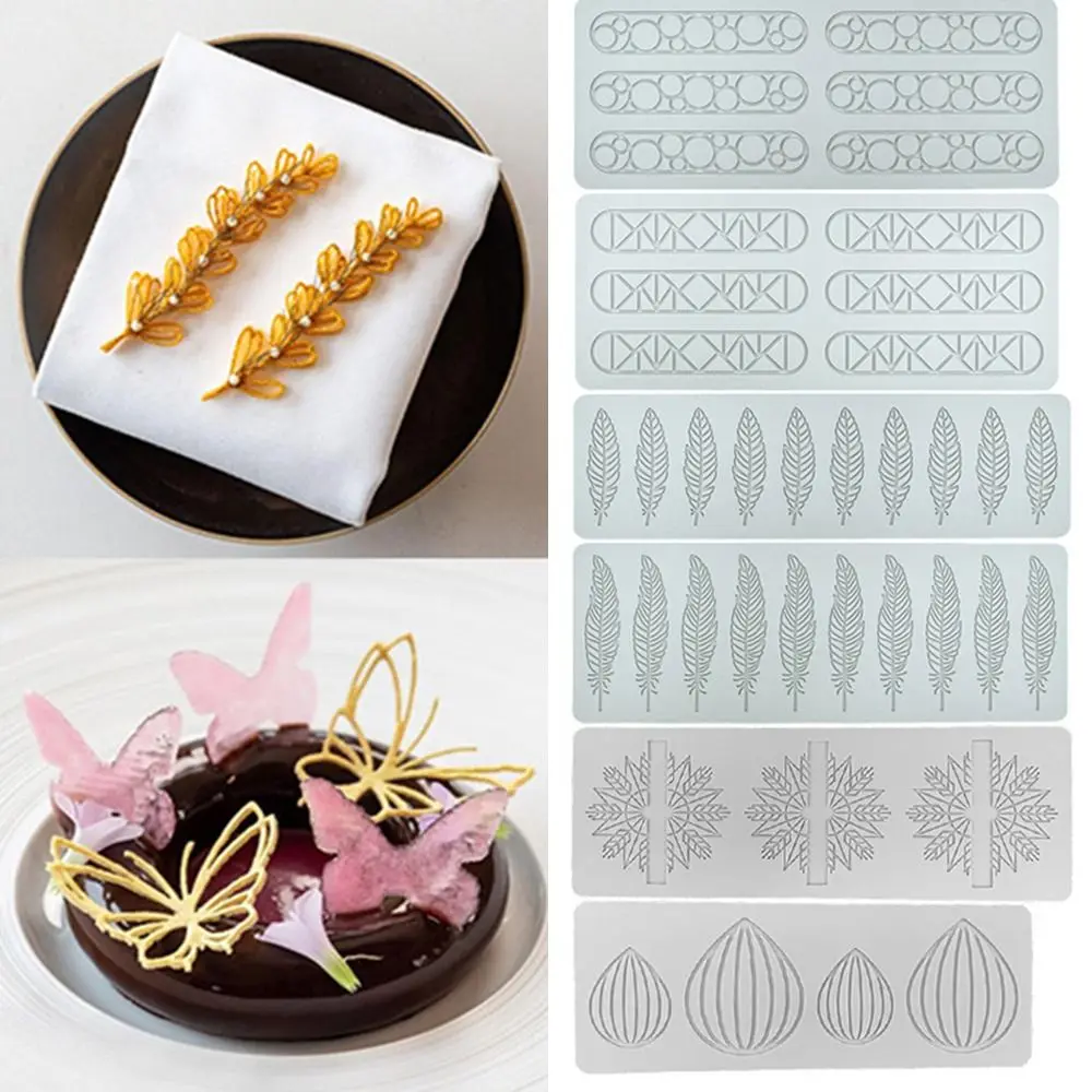 Bakeware Border Decoration Cake Decorating Chocolate Stencil Lace Mat