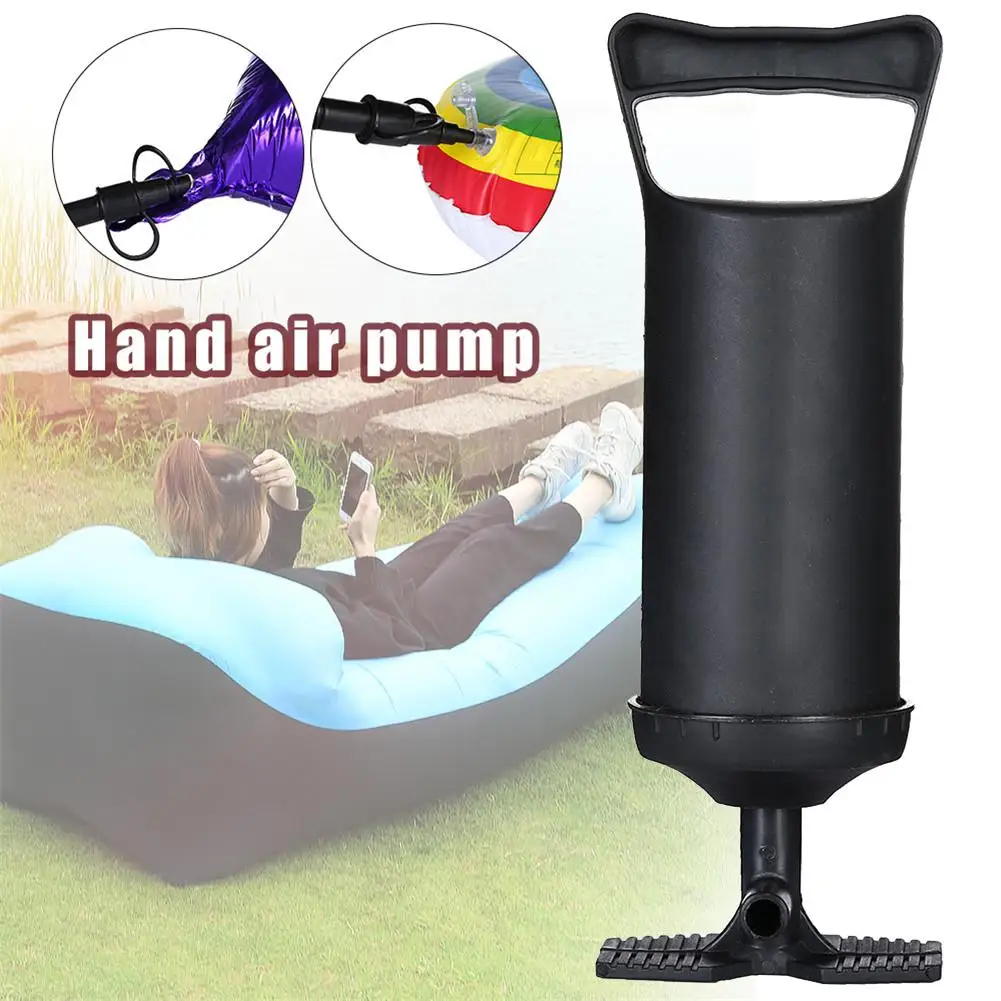 Quick Hand Air Pump Manual Compressor For Inflatable Mattress Swimming 