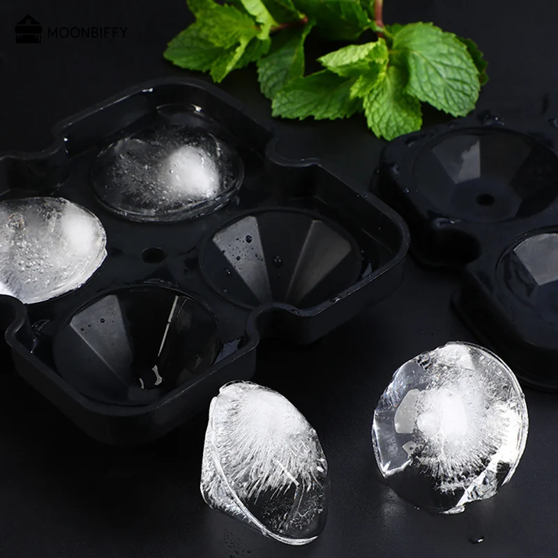 Dropship 1 Ice Mold; Ice Cube Tray For Freezer; Cocktail Whiskey Bourbon 2  Inch Large Ice Cube Mold; Diamond Ice Ball Maker Mold to Sell Online at a  Lower Price