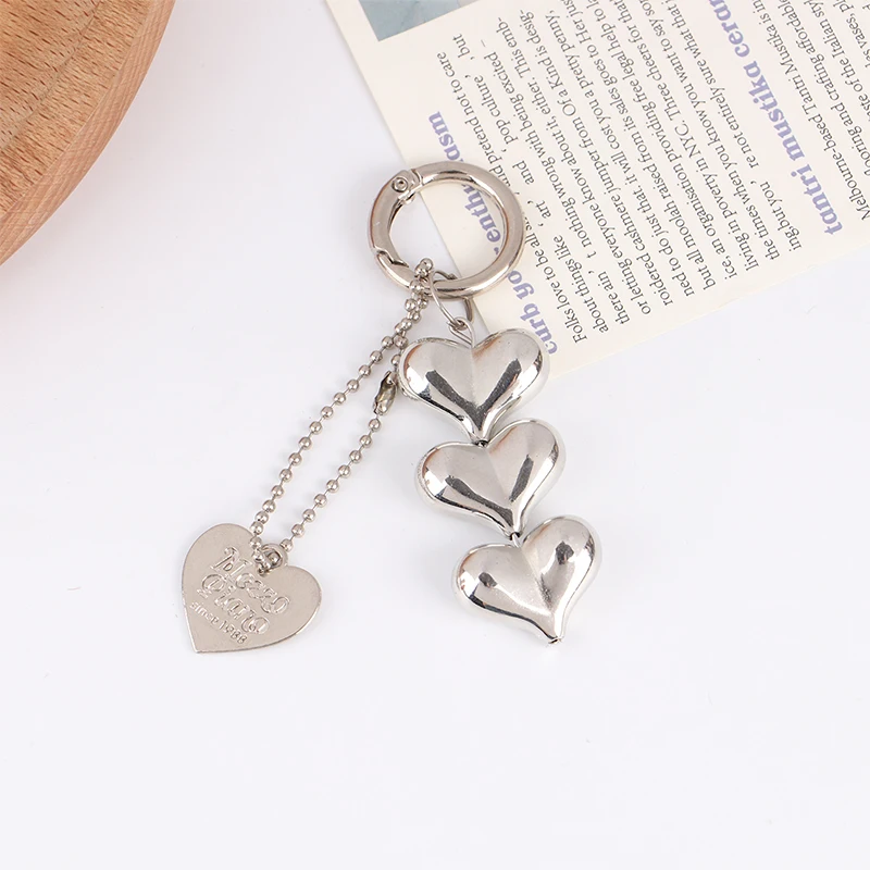 Heart Pendant Charm Keychain and Bag Accessory