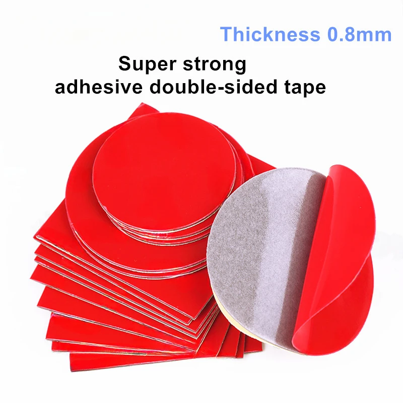 Super Strong Double Sided Tape Pad Acrilico Autoadesivo Impermeabile Senza Tracetwo Sides Sticky Per Auto Home Office School