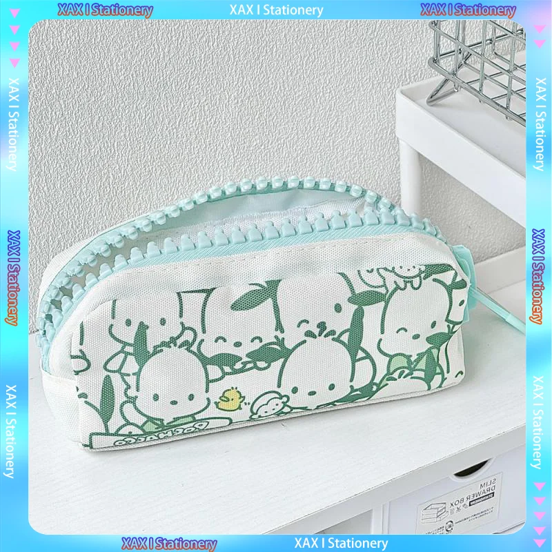 

Новинка Sanrio аниме Pachacco Melody большой фотобокс большая емкость фотокарандаш милая сумка для хранения макияжа детский подарок