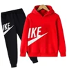 Spring Autumn Luxury Designer Print Children Set Hoodie + Pant Suit 2pcs Set Kid Boy Girl Clothes Casual Fashion Sport Tracksuit 5