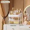 Cosmetic Storage Box Large Capacity Transparent Drawer Jewelry Makeup Storage Box Multi-layer Multi-functional Desktop Organizer 4