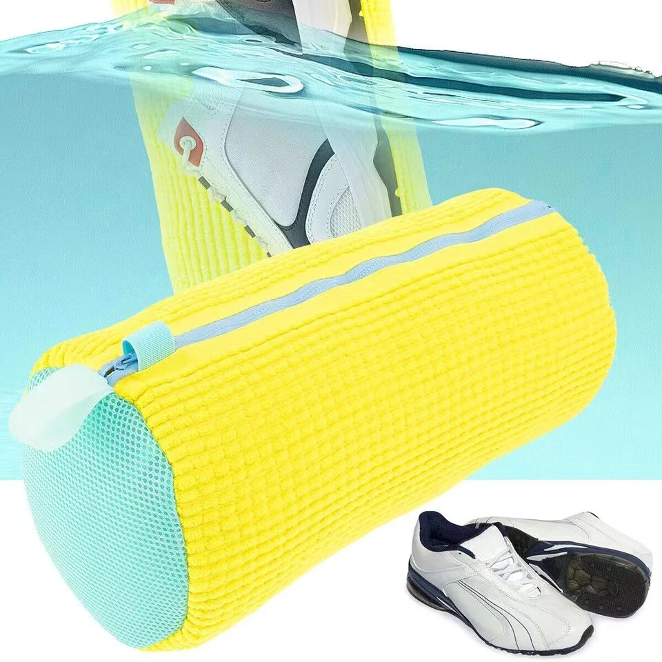Wash Bag Padded Net Laundry Shoes Protector Fluffy fibers Easily remove dirt Washing Bags Anti-deformation Friendly Laundry Bag laundry bag shoe washing bag clothes washing bag