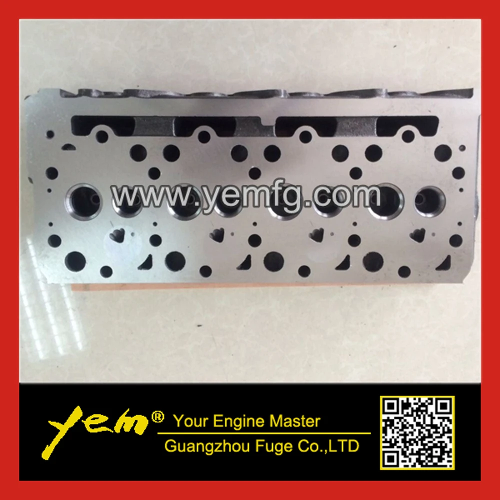 For kubota engine V2003 cylinder head IDI with full gasket set