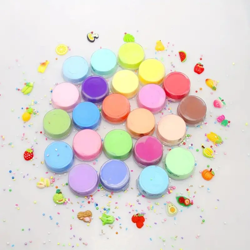 24/12/9 Pcs Crystal Mud Set, Colorful Relaxing Educational Toys, Game Prizes Party Gifts Christmas Gift Birthday Gift for Boy 5