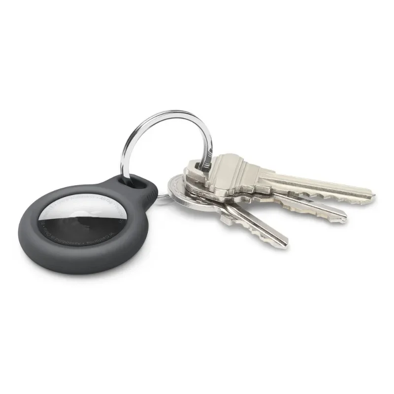 Protective Anti-Scratch Airtag Keychain Cover with Anti-Lost Features