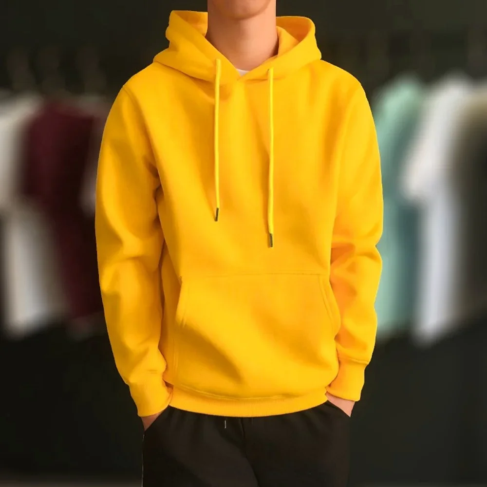 까마귀 스웨터 남성 의류 솔리드 컬러 블랙 그레이 핑크 블루 양털 스웨터 힙합 Hoody 남성 후드 스웨터 캐주얼상의