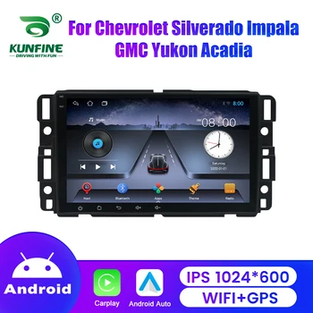 8 "2Din Android Auto Radio Stereo GPS Carplay Multimedia Video Autoradio Per Chevrolet Silverado Impala GMC Yukon Acadia Sierra