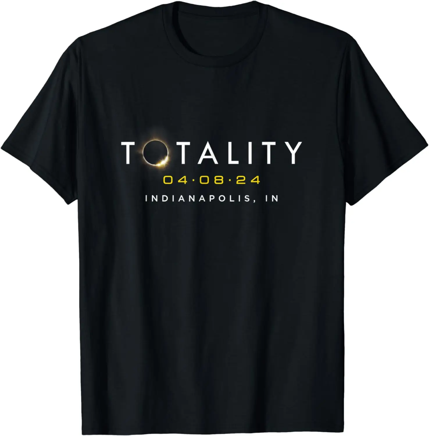 

Official Solar Eclipse 2024 Indianapolis Totality 04-08-24 T-Shirt