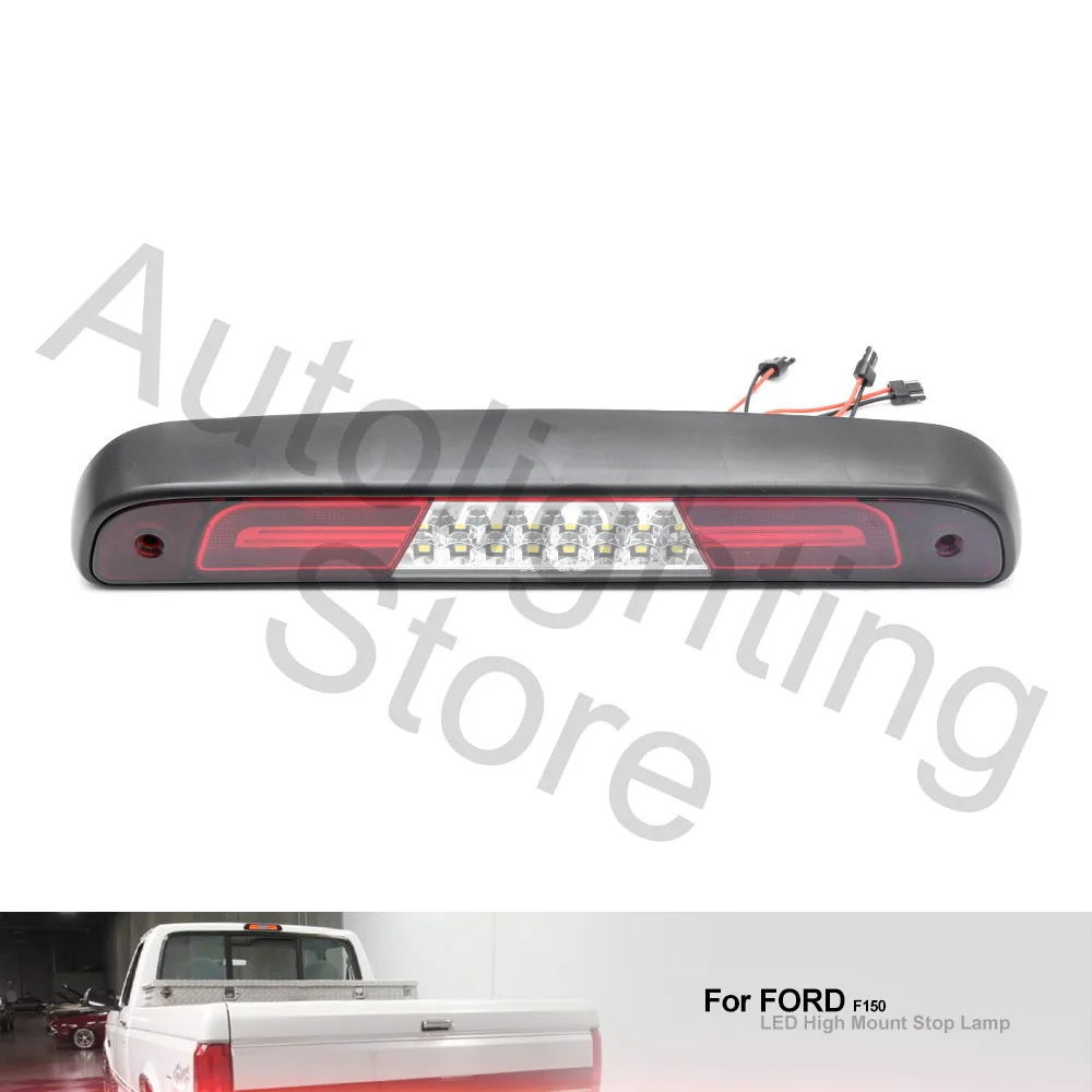 Red Lens Strobe LED High Mount 3rd Brake Light For Ford 97-03 F-150