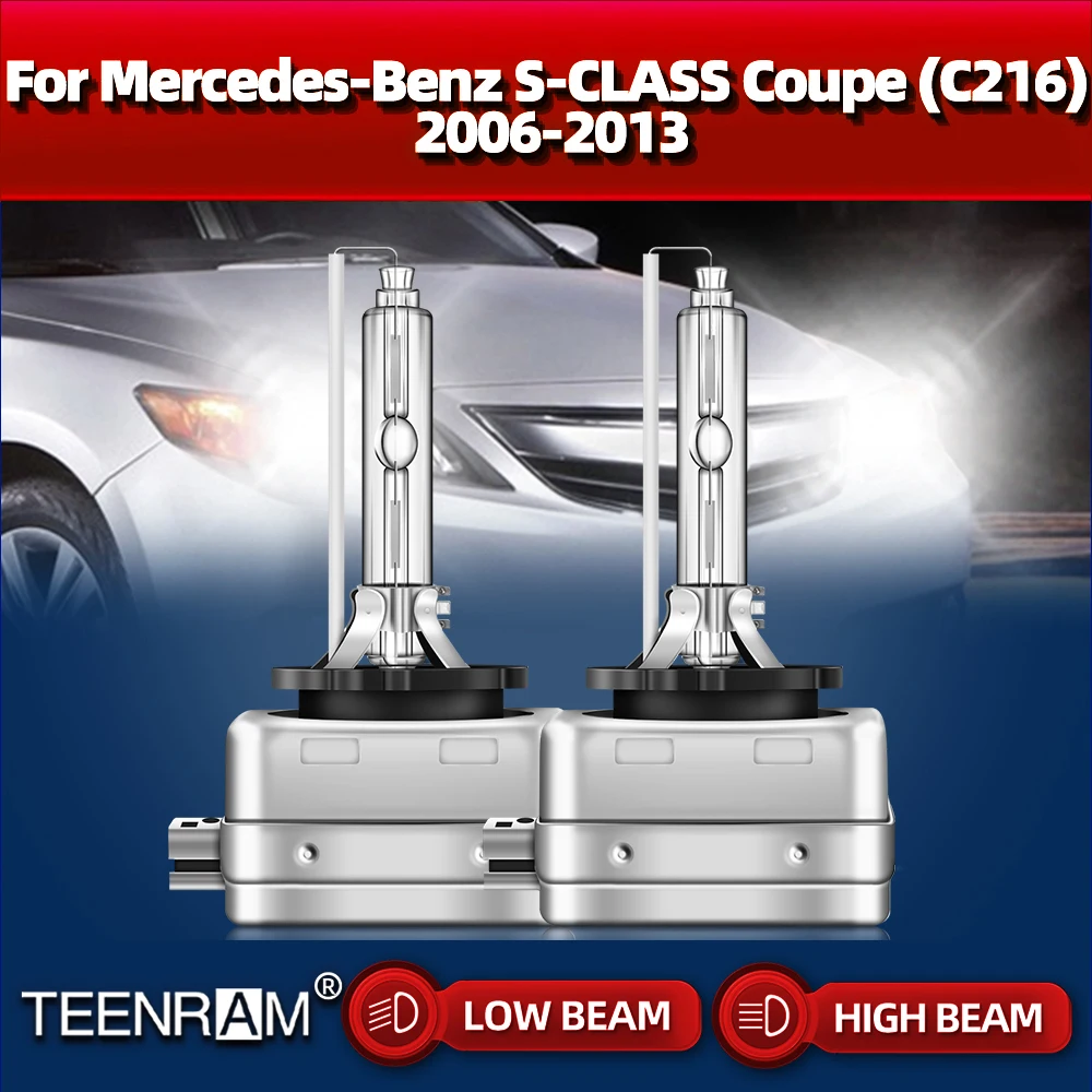 

2PCS LED Car Headlight 20000LM 35W Xenon Lamps Bulbs 12V 6000K White For Mercedes-Benz S-CLASS Coupe (C216) 2006-2011 2012 2013