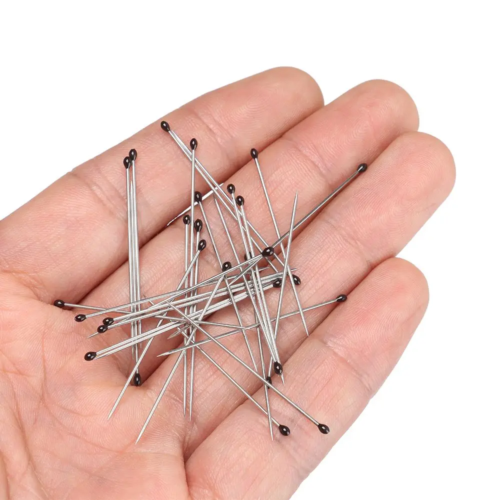 Sewing pins 100Pcs stainless steel specimen pins high hardness needle good flexibility sharp tip entomology education lab accessories