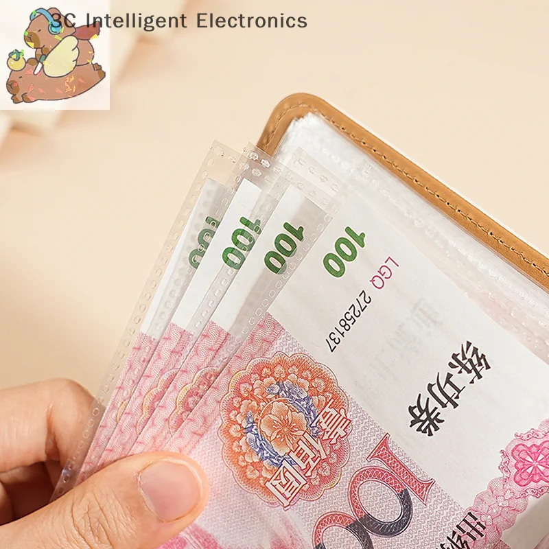 PU Leather Envelopes Money Saving Reusable Challeng Saving Money Notebook Savings Binder Budget Savings Challenges Book