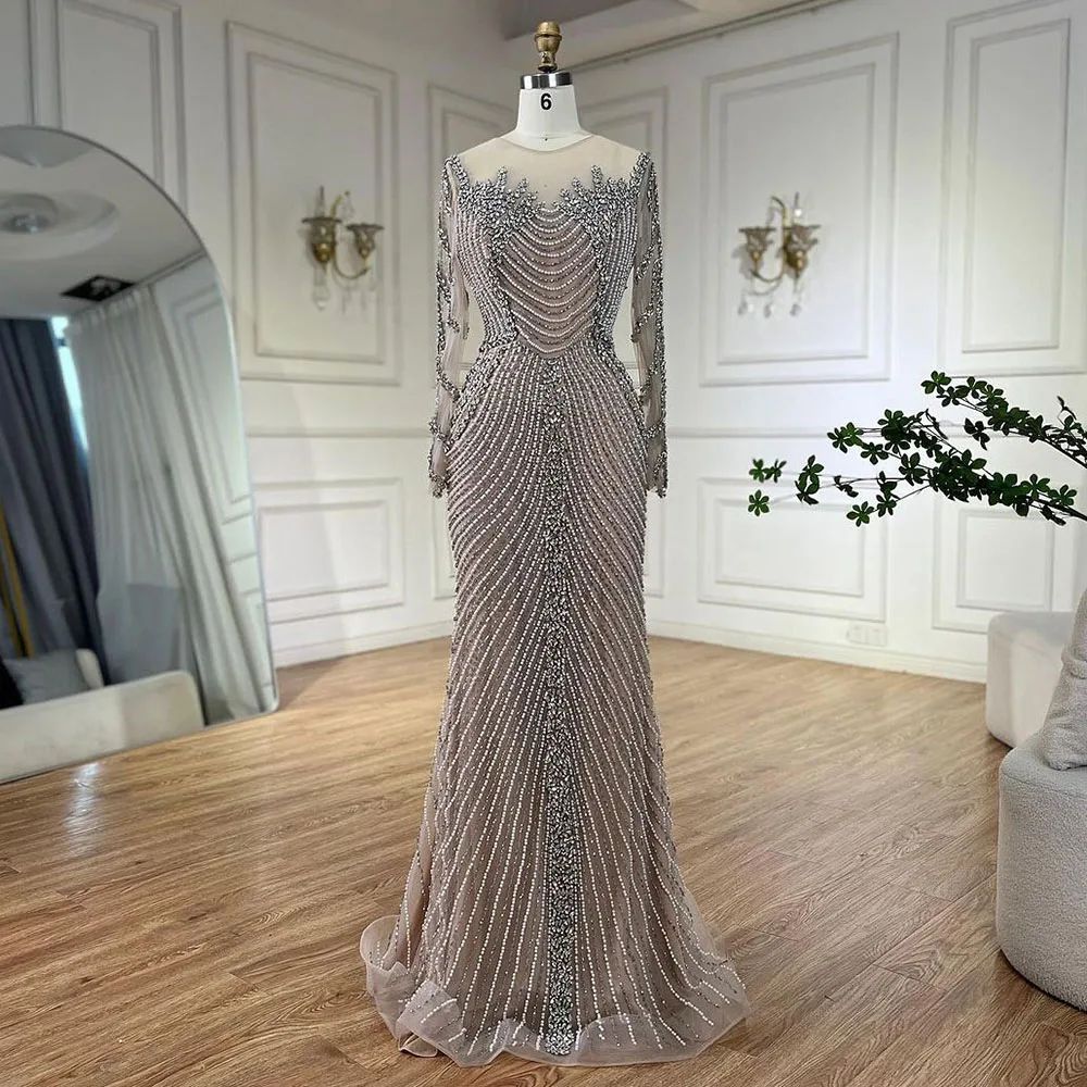 SERENE FORMAL DRESS- STONE