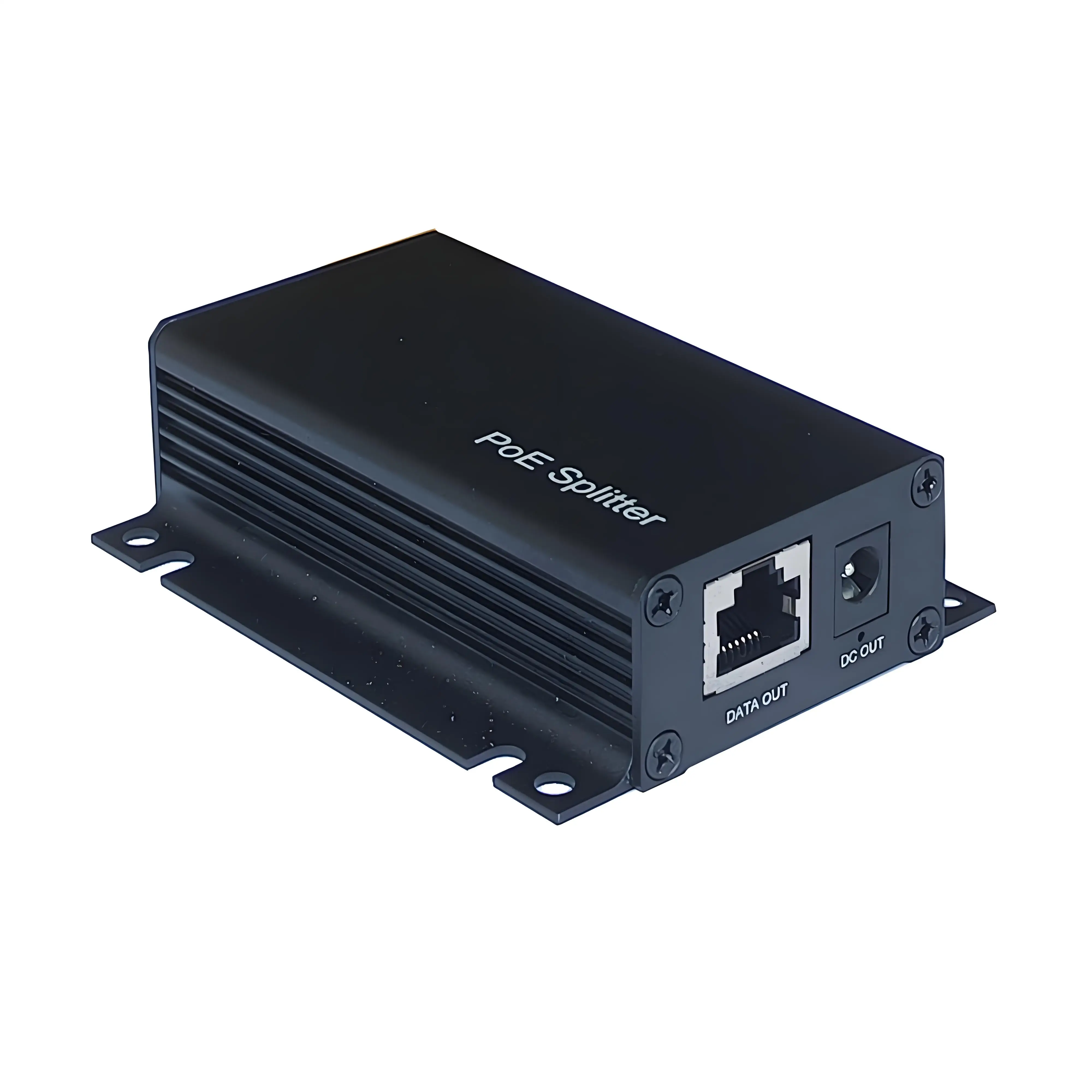 벽걸이형 72W POE 스플리터 12V 6A 또는 24V 3A 802.3bt POE 입력 지원 이더넷 스위치 액티브 POE 스플리터