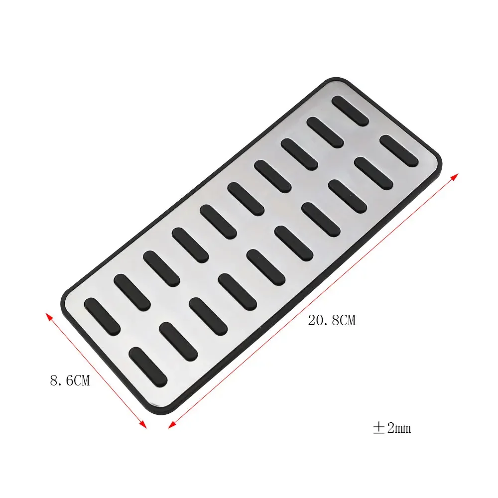 Car Pedals Foot Rest Pedal Cover 1Pc For Hyundai Ix25 Creta Accent Verna Solaris Elantra I30 For Kia K2 Rio Soul KX3 K5 Optima car accessories,car pedals,pedal cover