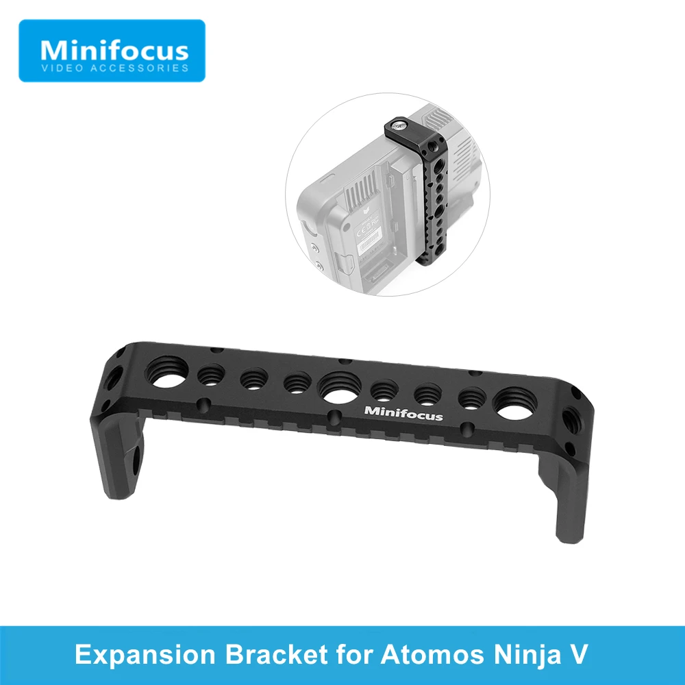 Telecamera Monitor V Staffa Per Atomos Ninja V Mount Cage Con Filettatura 1/4 ''E 3/8'' Arri Foro Di Posizionamento Nato Rails Clamp Expansion