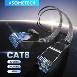 High - Speed Ethernet Cable 40Gbps 2000MHz SSTP for Networking and Internet Connectivity