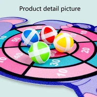 Educational Games Dart Board Baby Toy Stickey Ball Dart Indoor Sports Child Montessori Games for Children 3 to 7 Years 6