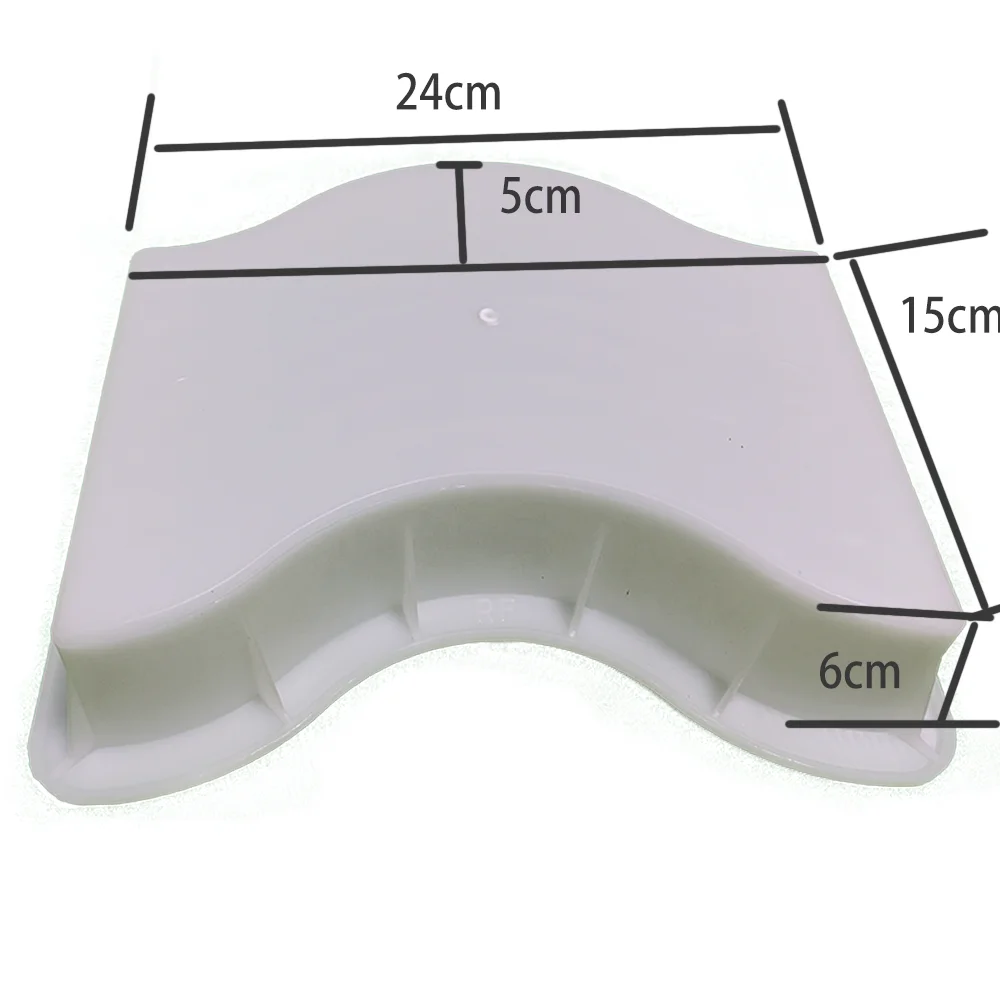 Stone Road Concrete Molds Garden Walk Pavement Path Maker Mold DIY Manually Paving Cement Brick Path Maker Reusable Mould Tool