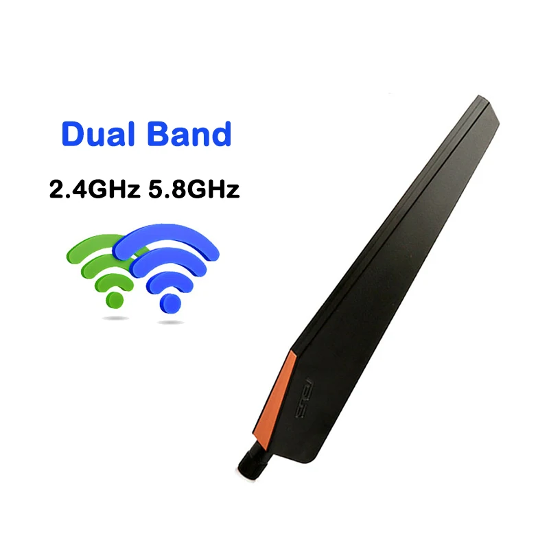 Original ASUS 2.4G 5.8G AC-5300 WiFi Antenna 15dBi Signal Booster For GT-AC5300 AC68U/86U/88U Router Modem