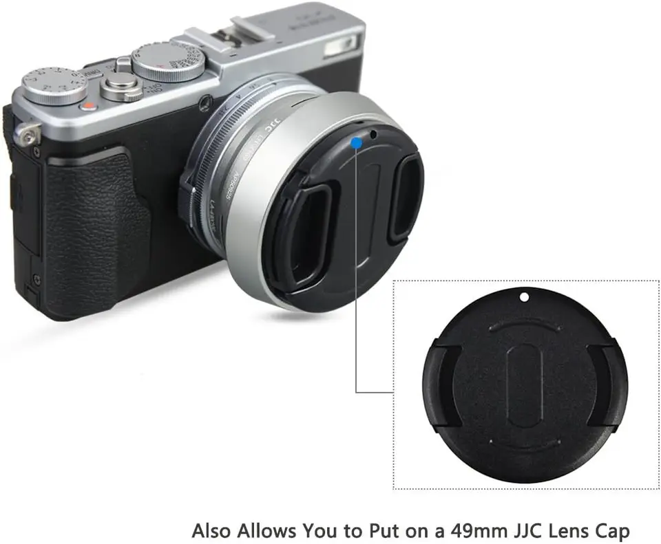 Jc-メタルレンズフード、Fujifilm用シェードプロテクター、Fuji x100vi