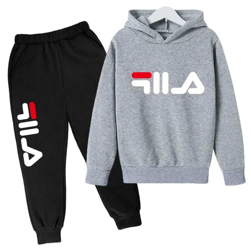 جديد الربيع والخريف الأطفال هوديي مجموعة الفتيان و...