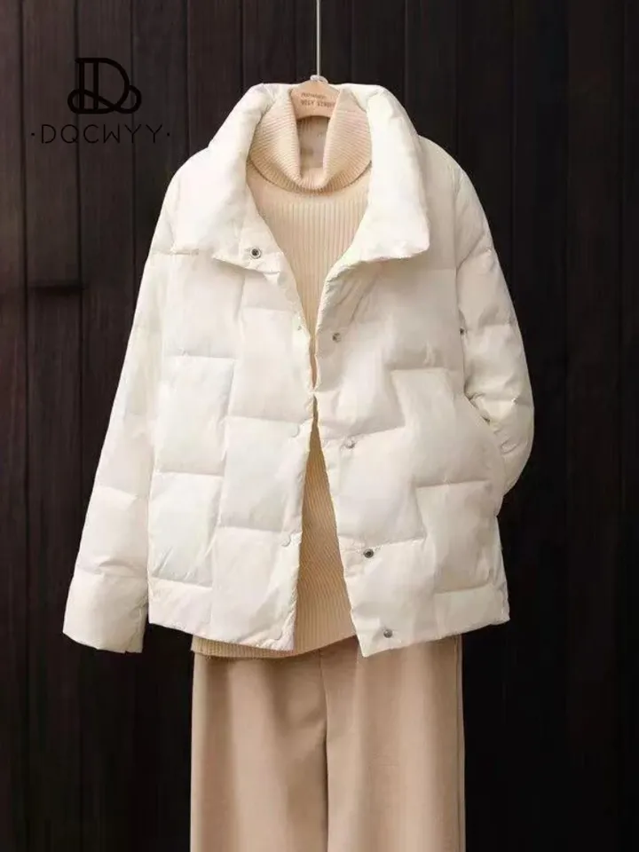 íêµ­ì¸ ë¦¬ë·° ë§ì ì· Women's Winter Jacket Thin Cotton Jacket 2023 Fall Winter New Korean Fashion Women's Standing Collar ÐÑÑÑÐºÐ° ÐÐµÐ½ÑÐºÐ°Ñ