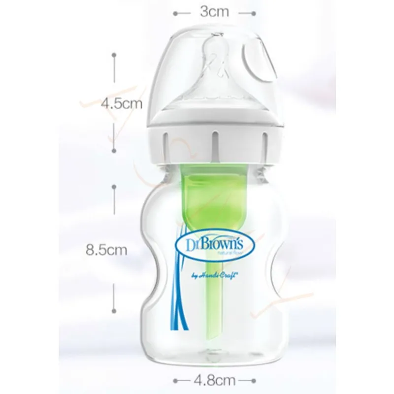 Dr. Brown's newborn baby bottle / 150ML 270ML / Wide mouth/PP baby bottle