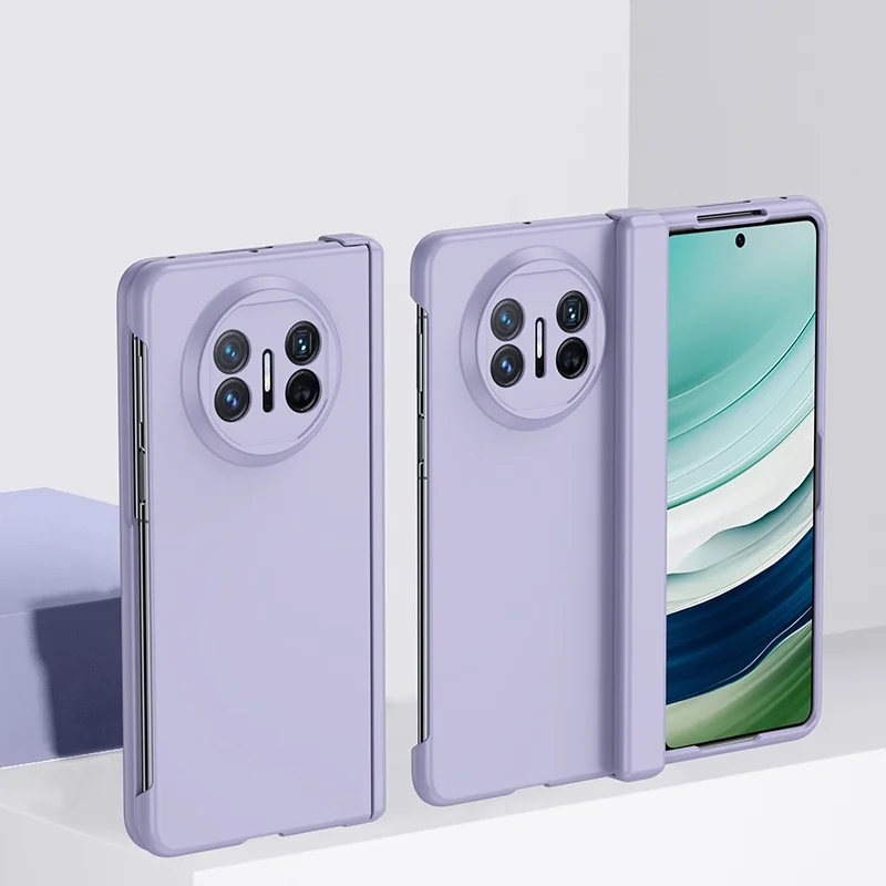 Premium Candy Color Hard PC Phone Case with Hinge Connection and Luxury Skin Feel