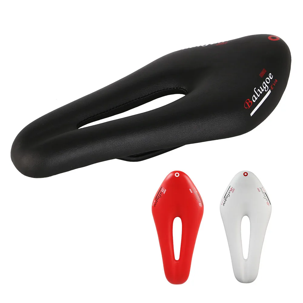 BALUGOE Bicycle Saddle Shockproof Waterproof Ergonomics MTB Road Bike Saddles Comfortable Soft