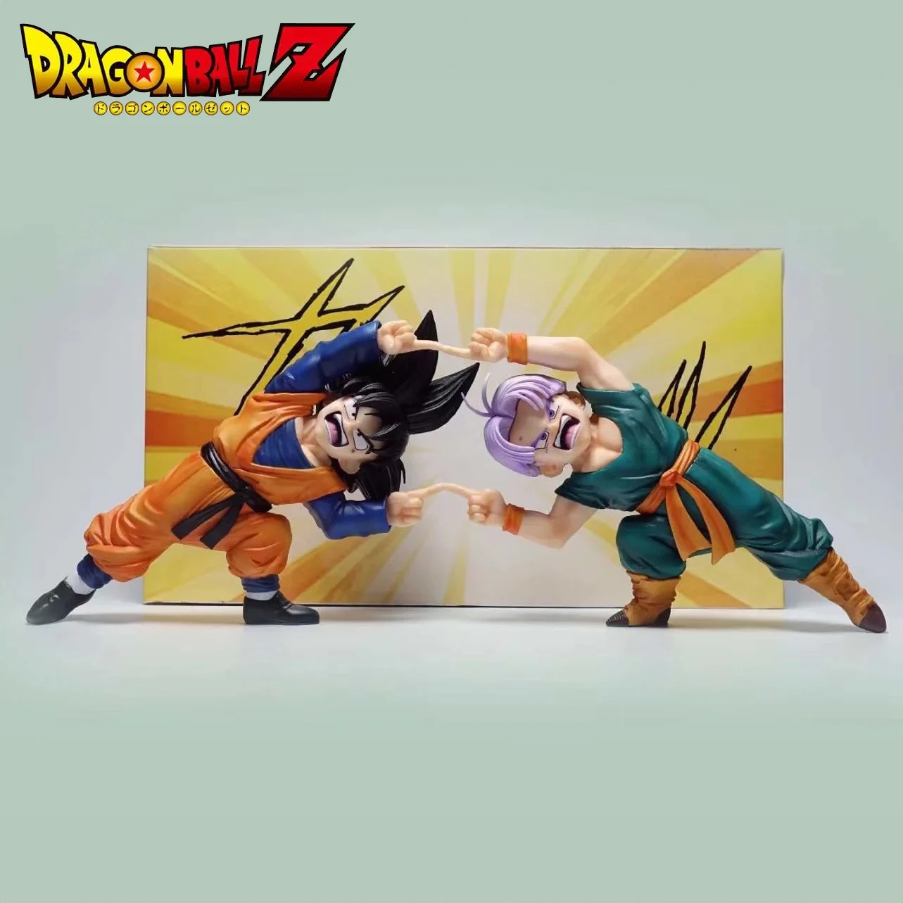 

New Dragon Ball Z Anime Figure Son Goten Gotenks Torankusu Fusion PVC Model 10cm Decorative Collectible Boy Toy Birthday Gift