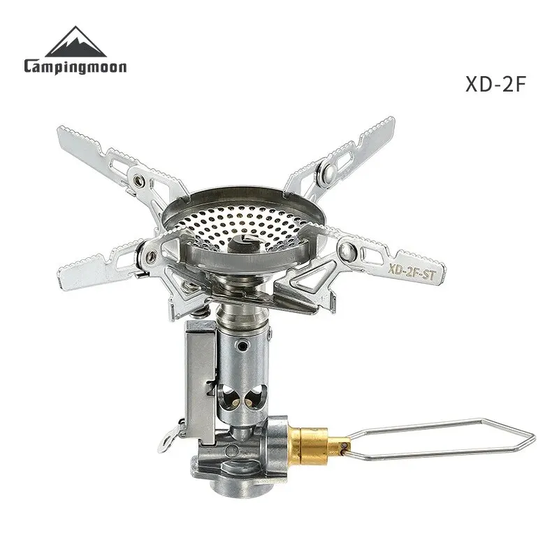 CAMPINGMOON XD-2F Outdoor Portable Voltage Stabilized Integrated Gas Stove High Power Windproof Hiking Field Stove Cooker