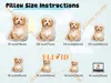 Funny Custom Dog Cat Pillow , Custom Animal Pillow for Friend or Pet, Turn Pet Into Pillow, Custom 3d Shape Pillows 4