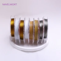 Wholesale 1 Roll 0.3/0.38mm Stainless Steel Wire Resistant Strong Line Multi Color Beading Wire DIY Jewelry Making Accessories 6