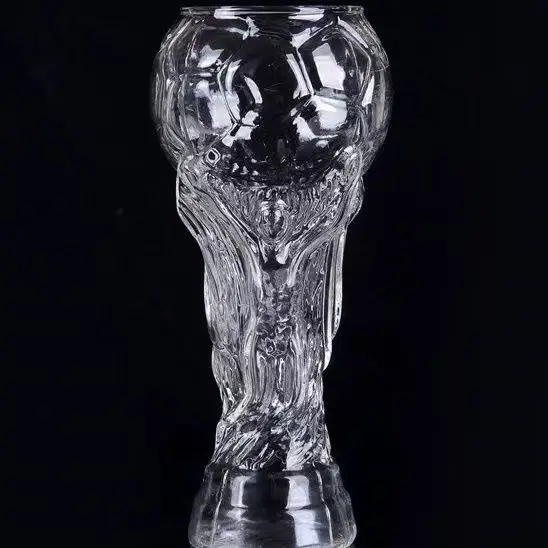 Beer Glass Coffee Mugs trophy shape Comfort with Distinctive Texture Beer Mug Suitable for Family Gatherings