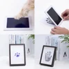 Pet Dog & Cat Paw Print Ink Set Pad Baby Handprints Safe Non-toxic Wash Free Easy Clean Diy Handprints Footprints Pet Souvenirs 3