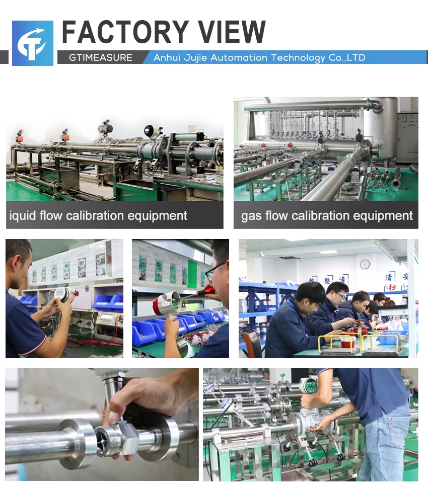 High Precision Gas Measuring Flowmeter Wide Range Aluminum Alloy Digital Thermal