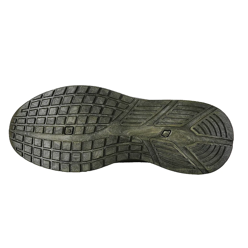 Military Green Camouflage Shoes Men's Run Sneaker Lace Up Walking Tennis Shoes Supportive Sports Road Running Shoes 2